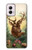 S2841 Vintage Reindeer Christmas Case For Motorola Moto G Power 5G (2024)