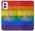 S2900 Rainbow LGBT Lesbian Pride Flag Case For Motorola Moto G Power 5G (2024)