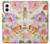 S3035 Sweet Flower Painting Case For Motorola Moto G Power 5G (2024)