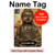 S0344 Buddha Rock Carving Hard Case For iPad Pro 11 (2024,2025)