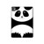 S2085 Panda Minimalist Hard Case For iPad Pro 11 (2024,2025)