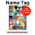 S3049 Triangles Vibrant Colors Hard Case For iPad Pro 11 (2024,2025)