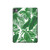 S3457 Paper Palm Monstera Hard Case For iPad Pro 11 (2024,2025)