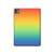 S3698 LGBT Gradient Pride Flag Hard Case For iPad Pro 11 (2024,2025)