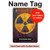 S3892 Nuclear Hazard Hard Case For iPad Pro 11 (2024,2025)