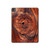 S0603 Wood Graphic Printed Hard Case For iPad Pro 13 (2024,2025)
