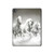 S0933 White Horses Hard Case For iPad Pro 13 (2024)