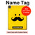 S1145 Yellow Mustache Sun Hard Case For iPad Pro 13 (2024,2025), Air 13 2026