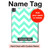 S1723 Mint Chevron Zigzag Hard Case For iPad Pro 13 (2024,2025)