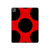 S1829 Ladybugs Dot Pattern Hard Case For iPad Pro 13 (2024,2025), Air 13 2026