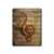 S2368 Sheet Music Notes Hard Case For iPad Pro 13 (2024,2025)