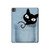 S2641 Pocket Black Cat Hard Case For iPad Pro 13 (2024,2025), Air 13 2026
