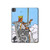 S3068 Tarot Card Queen of Swords Hard Case For iPad Pro 13 (2024,2025), Air 13 2026