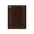 S3553 Vintage Book Cover Hard Case For iPad Pro 13 (2024,2025), Air 13 2026