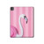 S3805 Flamingo Pink Pastel Hard Case For iPad Pro 13 (2024,2025), Air 13 2026