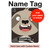 S3855 Sloth Face Cartoon Hard Case For iPad Pro 13 (2024,2025)