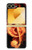 S0493 Music Note Burn Case For Samsung Galaxy Z Flip 6, Flip 7 FE
