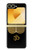 S2331 Gold Leaf Buddhist Om Symbol Case For Samsung Galaxy Z Flip 6, Flip 7 FE