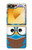S2521 Cute Nerd Owl Cartoon Case For Samsung Galaxy Z Flip 6, Flip 7 FE