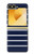 S2767 Navy White Striped Case For Samsung Galaxy Z Flip 6, Flip 7 FE S2767 Navy White Striped Case For Samsung Galaxy Z Flip 6, Flip 7 FE