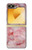 S2843 Pink Marble Texture Case For Samsung Galaxy Z Flip 6, Flip 7 FE
