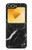 S2895 Black Marble Graphic Printed Case For Samsung Galaxy Z Flip 6, Flip 7 FE