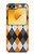 S3421 Black Orange White Argyle Plaid Case For Samsung Galaxy Z Flip 6, Flip 7 FE