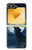 S3693 Grim White Wolf Full Moon Case For Samsung Galaxy Z Flip 6, Flip 7 FE