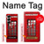S0058 British Red Telephone Box Case For Samsung Galaxy Z Fold 6
