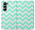 S1723 Mint Chevron Zigzag Case For Samsung Galaxy Z Fold 6