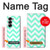S1723 Mint Chevron Zigzag Case For Samsung Galaxy Z Fold 6