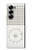 S1857 Retro Transistor Radio Case For Samsung Galaxy Z Fold 6
