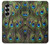 S1965 Peacock Feather Case For Samsung Galaxy Z Fold 6