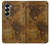 S2861 Antique World Map Case For Samsung Galaxy Z Fold 6 S2861 Antique World Map Case For Samsung Galaxy Z Fold 6