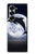 S3510 Dolphin Moon Night Case For Samsung Galaxy Z Fold 6