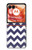 S2345 Navy Blue Shavron Zig Zag Pattern Case For Motorola Razr 70,60,50, Razr (2026, 2025, 2024)