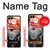 S2387 Gun Bullet Hole Glass Case For Motorola Razr 50