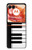 S3078 Black and White Piano Keyboard Case For Motorola Razr 70,60,50, Razr (2026, 2025, 2024)