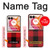 S2931 Red Buffalo Check Pattern Case For Motorola Razr 50 Ultra