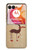S3081 Wooden Raindeer Graphic Printed Case For Motorola Razr 50 Ultra