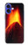 S0745 Volcano Lava Case For iPhone 16