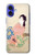 S0889 Japan Art Kimono Case For iPhone 16