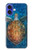 S1249 Blue Sea Turtle Case For iPhone 16