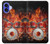 S1431 Skull Drum Fire Rock Case For iPhone 16