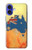 S2494 Australia Flag Map Rock Texture Case For iPhone 16