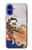 S2496 Japan Art Utagawa Kuniyoshi Tamatori Case For iPhone 16