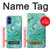 S2653 Dragon Green Turquoise Stone Graphic Case For iPhone 16