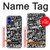 S2744 Hey Hi Hello Art Pattern Case For iPhone 16