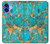 S2906 Aqua Turquoise Stone Case For iPhone 16