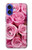 S2943 Pink Rose Case For iPhone 16